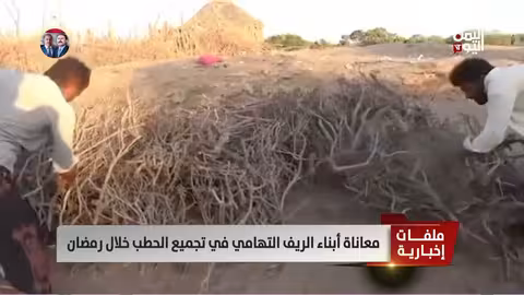 التهاميون ورمضان: معاناة في جمع الحطب بسبب أزمة الغاز