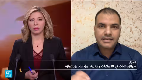 حرائق غابات واسعة النطاق تجتاح 10 ولايات جزائرية