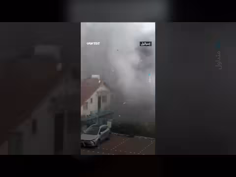إصابة منزل بصاروخ أطلقه لبنان على مستوطنة إسرائيلية