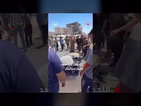 قصف إسرائيلي يستهدف دراجة في غزة