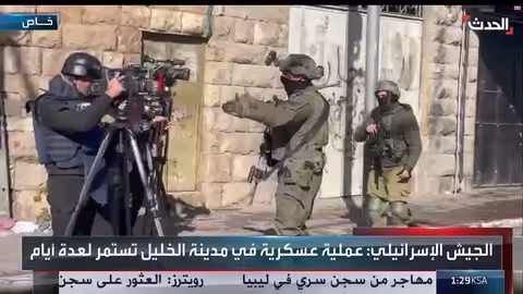 اقتحام إسرائيلي غير مسبوق لمدينة الخليل