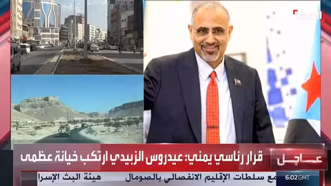 مجلس القيادة اليمني يقرر توحيد القيادة الأمنية