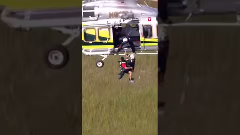 تحطم طائرة تدريب في فلوريدا وإنقاذ الطيارين