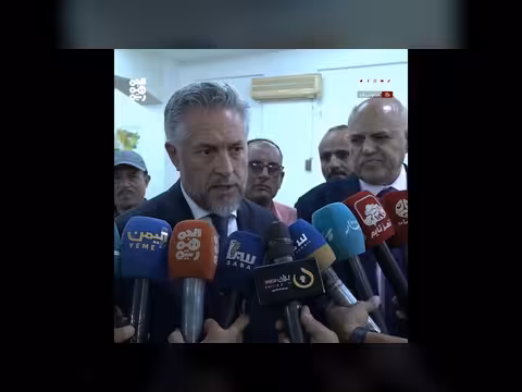 سفير الاتحاد الأوروبي يعلن مشاريع تعز