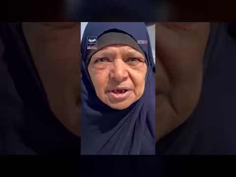 مناشدة من عجوز مصرية بمخيم روج للعودة إلى مصر