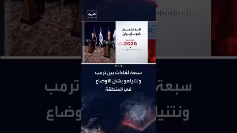 سبعة لقاءات بين ترمب ونتنياهو: تحولات في السياسة الأمريكية تجاه الشرق الأوسط