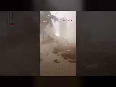 مشاهد جديدة توثق زلزال كاراكاس