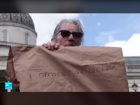 مئات الاعتقالات في مظاهرة مؤيدة للفلسطينيين في لندن