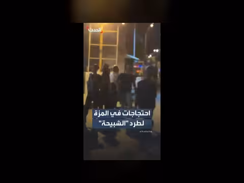 احتجاجات في سوريا تطالب بطرد الشبيحة