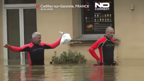 فيضانات غرب فرنسا: قتيلان و81 إقليم في حالة تأهب قصوى