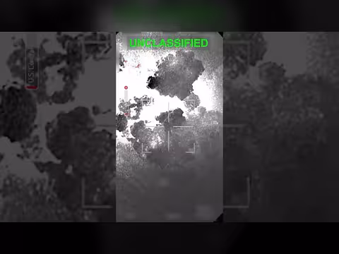 الجيش الأميركي ينشر مشاهد جديدة لغارات جوية داخل إيران