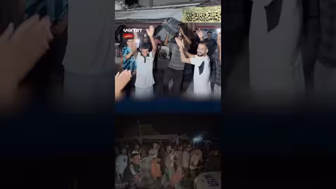 فرحة فلسطينية بغزة بعد قبول حماس خطة وقف إطلاق النار