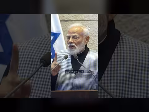 مودي يعرب عن تضامن الهند مع إسرائيل ويُدين قتل المدنيين