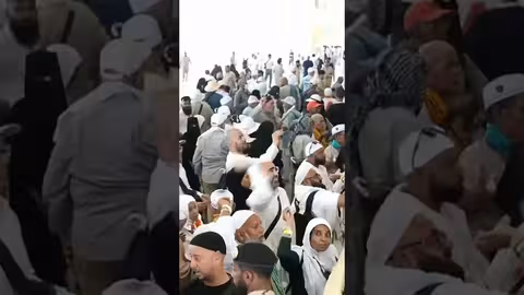 مراسل العربية يرصد رمي الجمرات في منشأة الجمرات