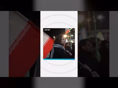 مظاهرة مؤيدة للحكومة في طهران