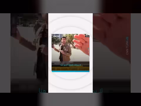 اعتقال طاقم CNN Türk في تل أبيب أثناء البث المباشر