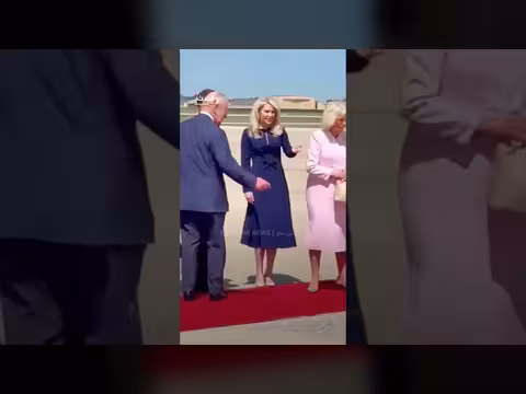 الملك تشارلز في موقف محرج
