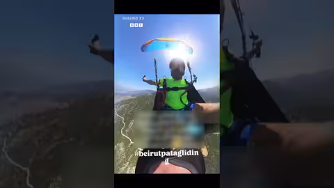 سقوط طيار شراعي لبناني في البحر: تفاصيل حادث عمر سنجر