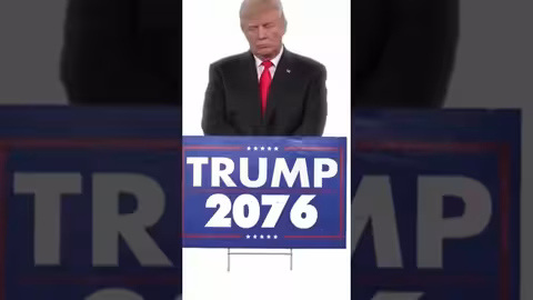 ترامب يعيد نشر فيديو يلمح لترشحه الدائم للرئاسة
