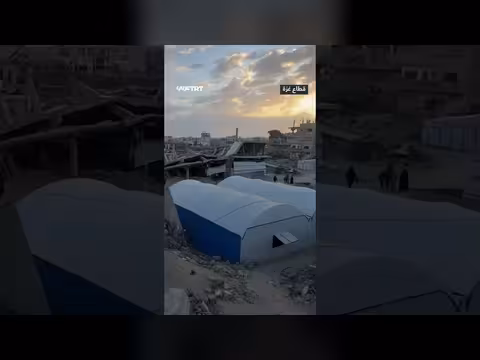 صلاة العيد فوق أنقاض المساجد في غزة