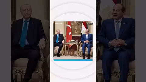 أردوغان يصل إلى مصر ويستقبله السيسي في القاهرة