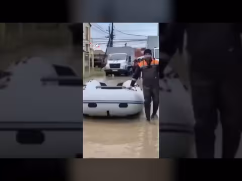 إجلاء 5 آلاف شخص بعد فيضانات داغستان الروسية