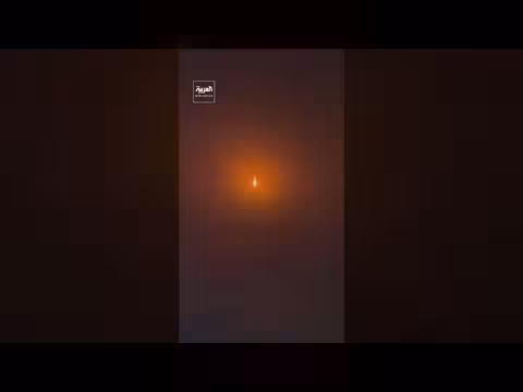 سقوط صاروخ إيراني من طراز هايبرسونيك فوق قاعدة عسكرية