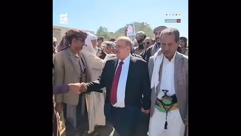 البركاني يتفقد احتياجات جبل حبشي في تعز ويشدد على توحيد الصف