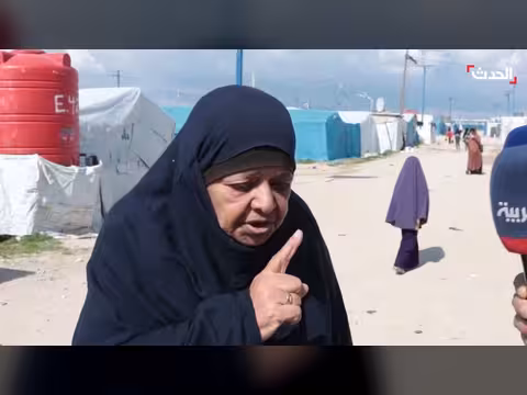 الحدث تلتقي مسنة مصرية محتجزة في مخيم روج لعائلات داعش بسوريا