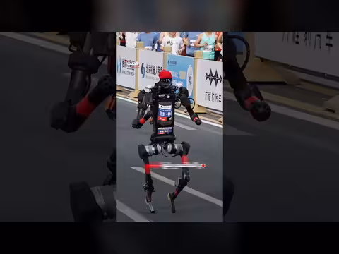 روبوت ينهي نصف ماراثون بكين في 50 دقيقة