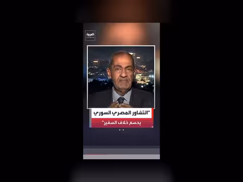مصر تبني قواعد مؤسسية جديدة مع دمشق