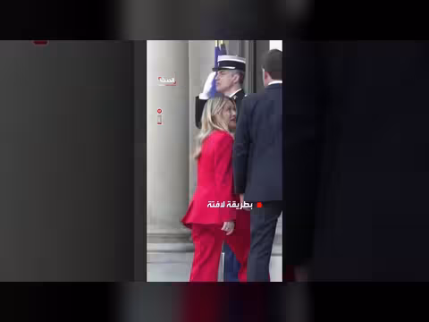 ماكرون يستقبل رئيسة وزراء إيطاليا