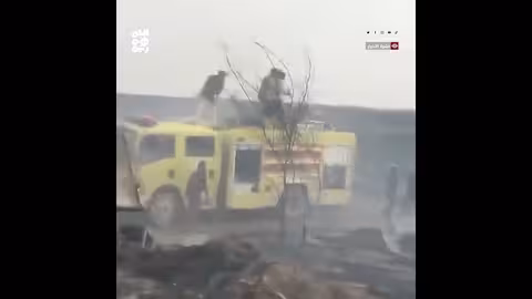 استغاثة من مأرب: مخيمات النازحين تواجه خطر الحرائق المتزايد