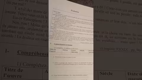 1bac le dernier jour d un condamné chapitre 39 correction de l examen régional تصحيح الإمتحان الجهوي