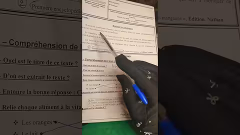 6ème année primaire correction de l examen provincial تصحيح الإمتحان 2الإقليمي اللغة الفرنسية نموذج
