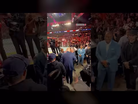 ترمب يظهر في حدث رياضي بميامي