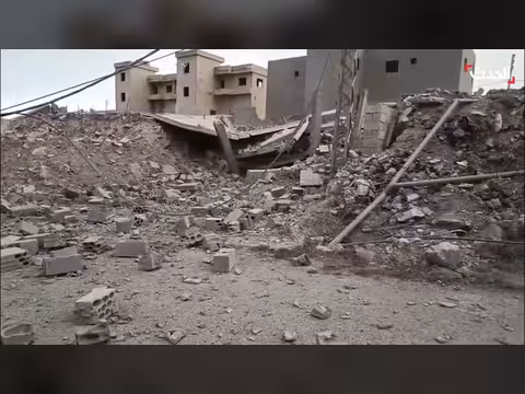 غارة إسرائيلية على قرية الزهراني جنوب لبنان