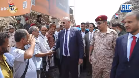 الرئيس الزُبيدي في الضالع احتفالاً بذكرى ثورة 14 أكتوبر