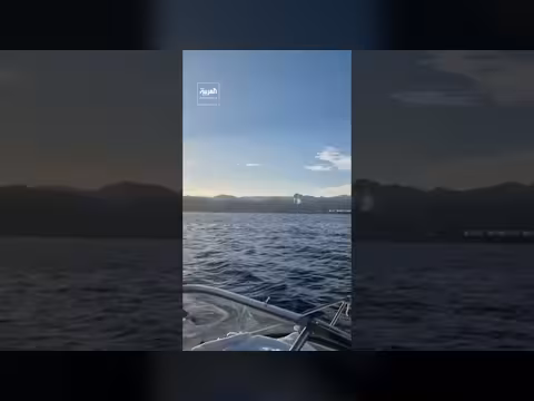 سقوط شظايا صاروخ إيراني على إيلات