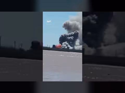 قصف مخفر حدودي إيراني مقابل الفاو العراقية