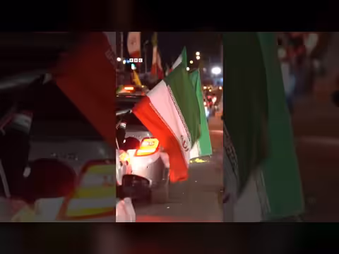 احتفالات في طهران بإعلان وقف إطلاق النار