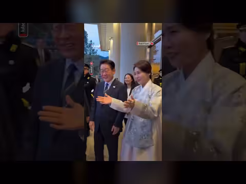 إعجاب زوجة الرئيس الكوري بزي زوجة الرئيس البرازيلي