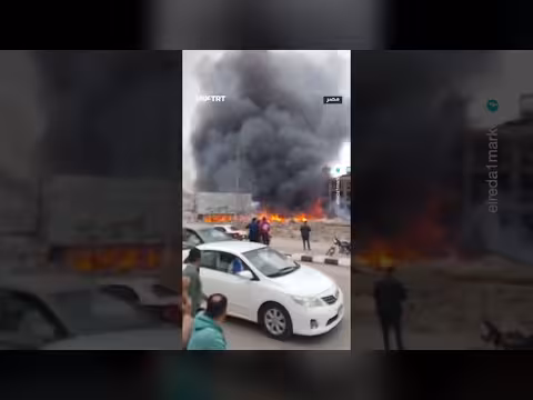 حريق في خيمة رمضانية بالمنصورة المصرية..والسلطات تسيطر عليه