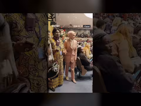 وزيرة تركية تغادر أثناء كلمة وزيرة إسرائيلية