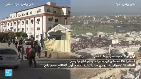 إعادة فتح معبر رفح بين مصر وقطاع غزة