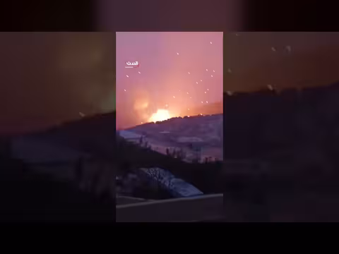 غارات إسرائيلية عنيفة تستهدف مناطق متعددة شرقي لبنان