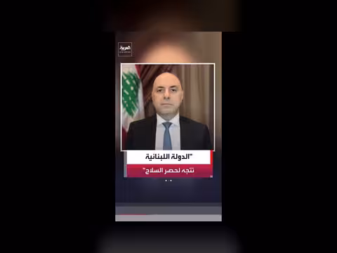 حاصباني: لبنان يسعى للتهدئة وحصر السلاح