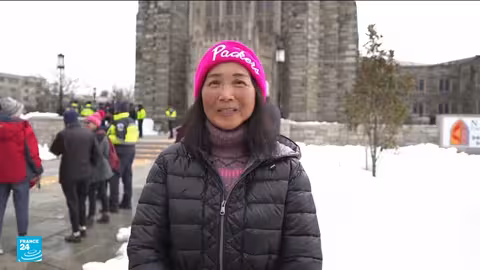 رهبان بوذيون يختتمون مسيرة سلام عبر الولايات المتحدة