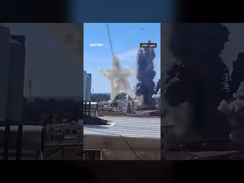 طيران الاحتلال الإسرائيلي ينفذ غارة جوية عنيفة على صور جنوب لبنان