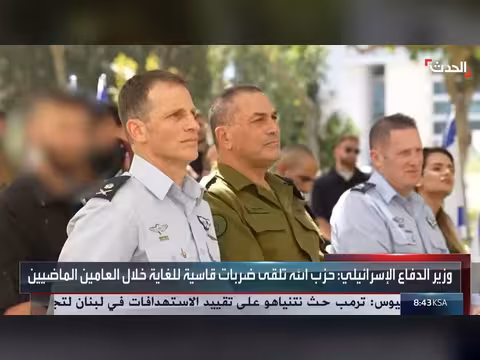 وزير الدفاع الإسرائيلي: حملة ضد حزب الله